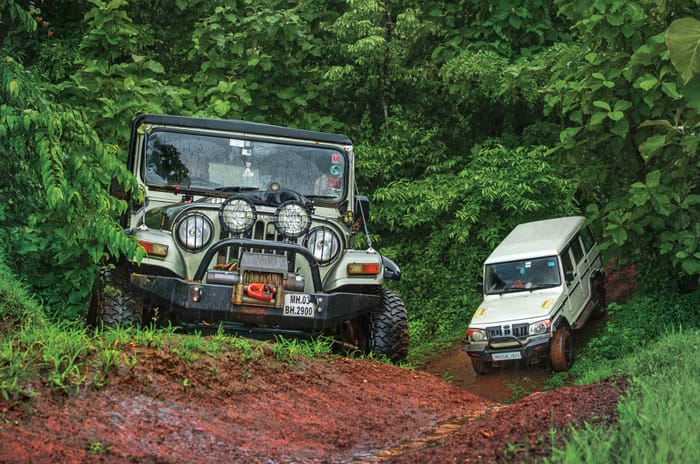 Off roading modern classic SUVs: old school cool