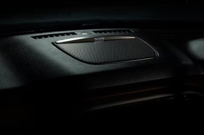 Mahindra Scorpio N Sony speakers