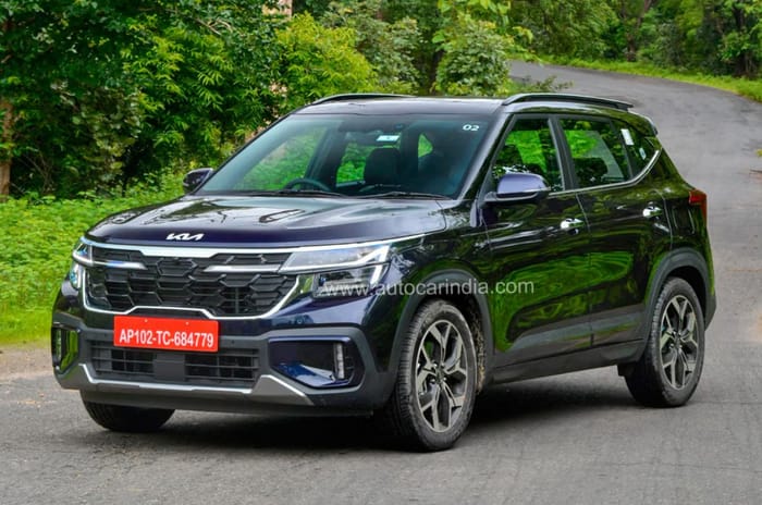 Kia Seltos front