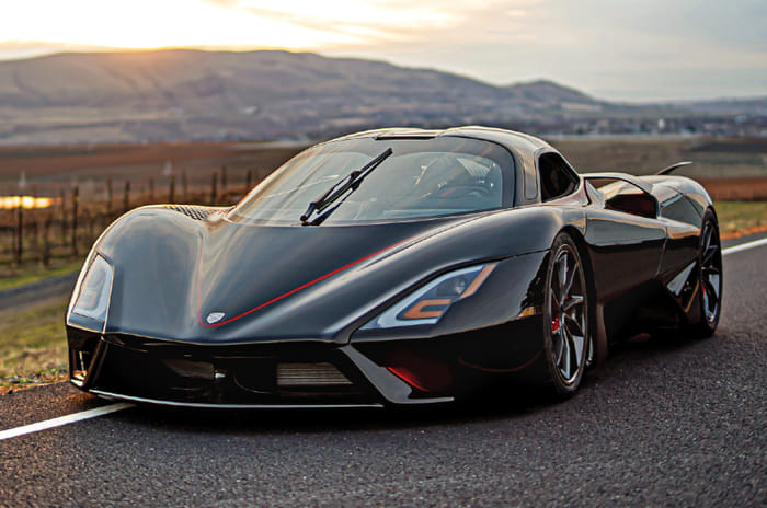 Cars that have breached the 250mph mark