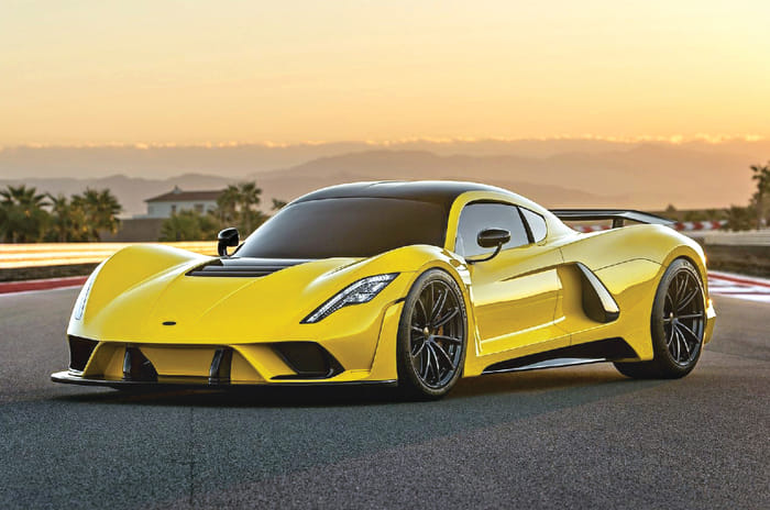 Cars that have breached the 250mph mark