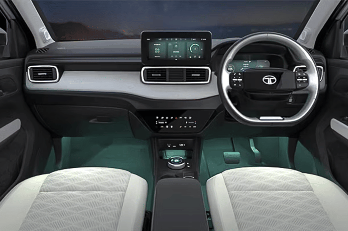 Tata Punch EV interior
