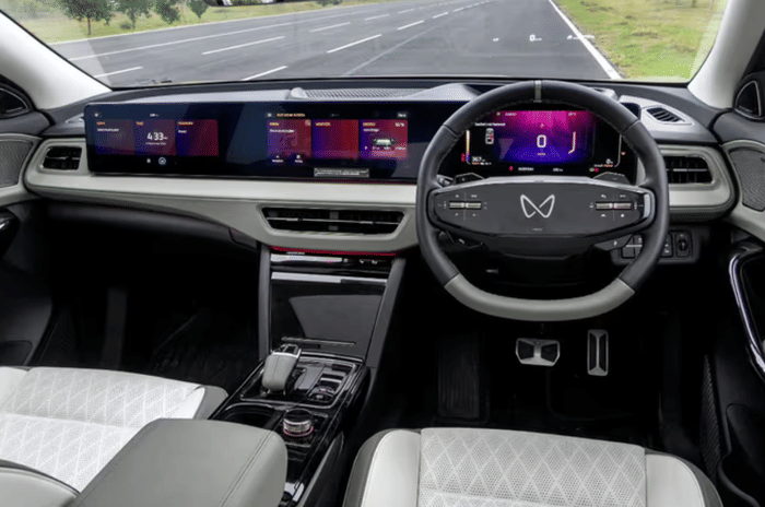Mahindra XEV 9e interior