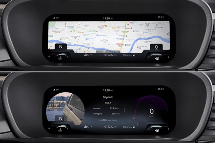 Bigger 10.25-inch driver's display altroz facelift