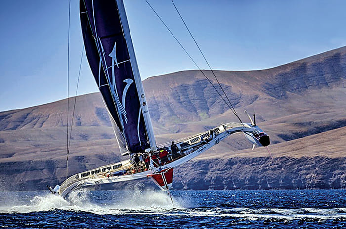 Learning the ropes: Sailing a Maserati Multi 70