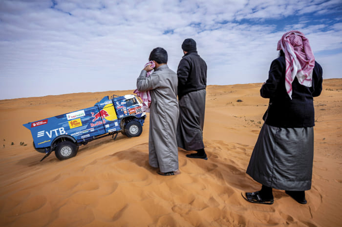 Defending Dakar champion Tobey Price put up a valiant fight  but finished 3rd.