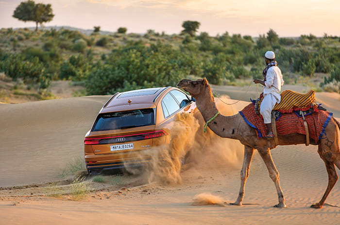 Audi Q8: Routes Of Revival - Desert Rose