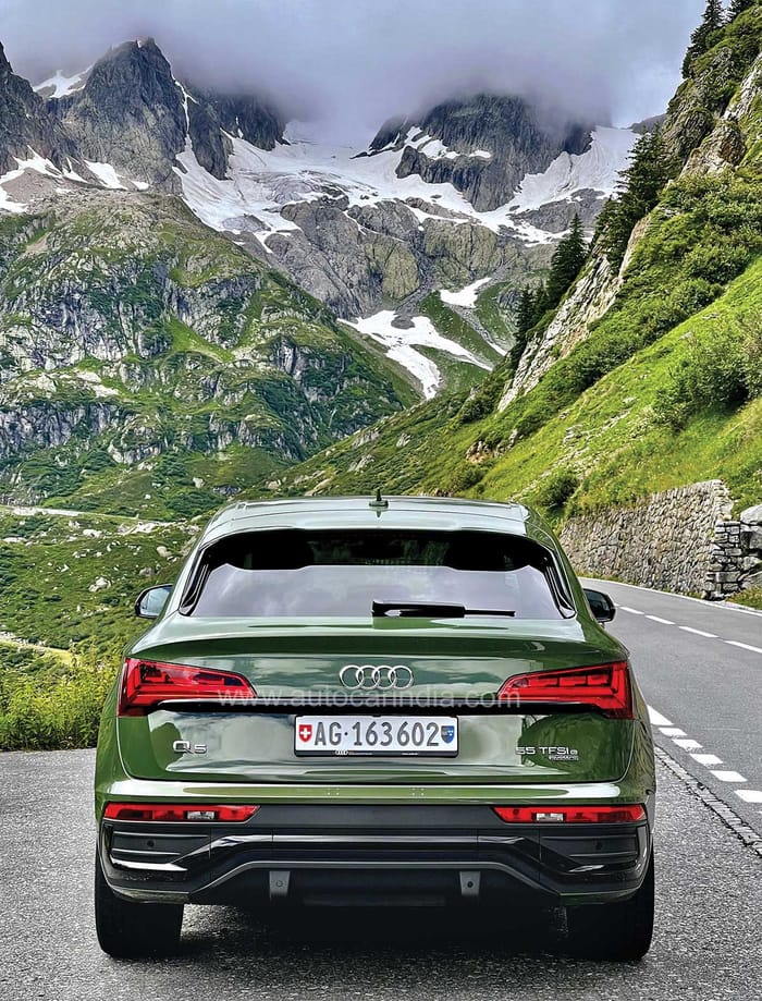 Alpine escape with the Audi Q5 Sportback hybrid