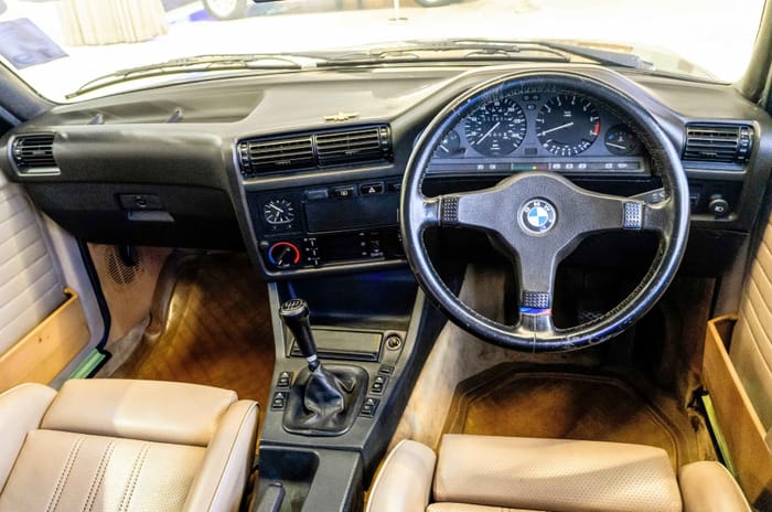 BMW 3 Series e30 interior