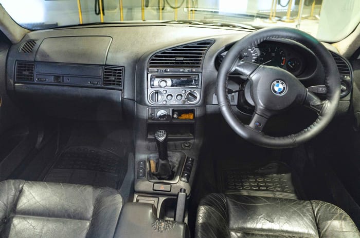 BMW 3 Series e36 interior