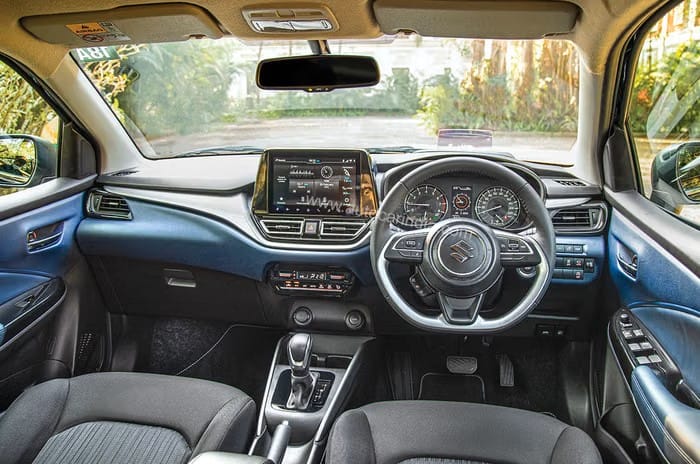 Baleno 2022 interior