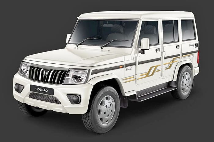 Mahindra Bolero exterior shot