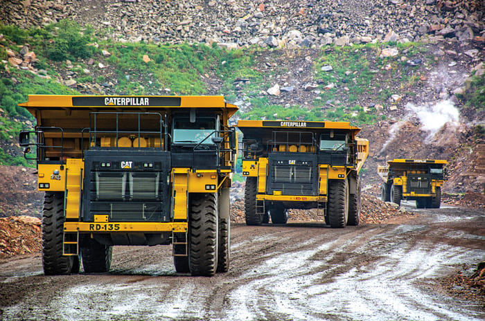 Monster of Rock - Caterpillar 777E truck driven