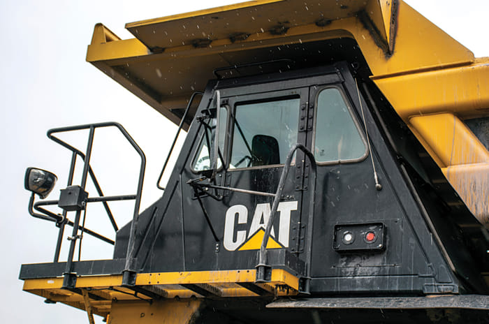 Monster of Rock - Caterpillar 777E truck driven