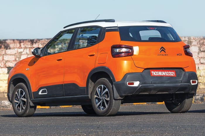 Citroen eC3 rear static