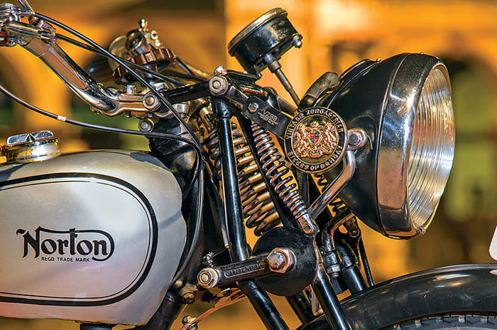 Classic take: 1938 Norton 16H 