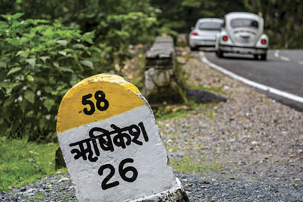 To the Beatles Ashram with the Beetles