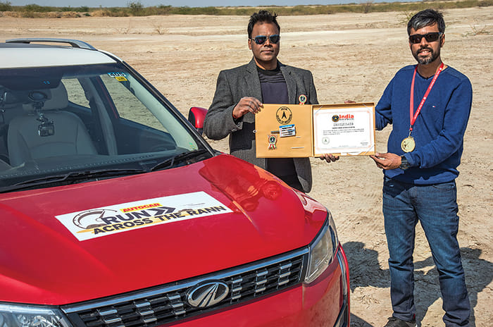 Record Rann: Mahindra XUV300 at the Rann of Kutch
