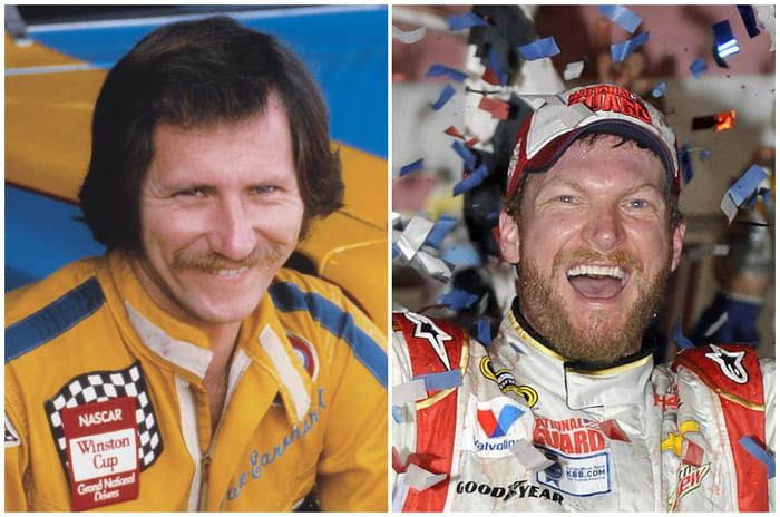 Dale Earnhardt and Dale Earnhardt Jr