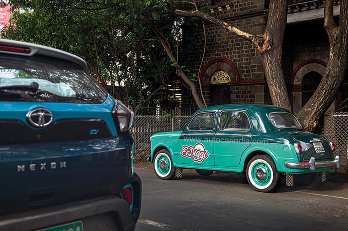 Volt Face: 1954 Fiat Millecento EV Restomod