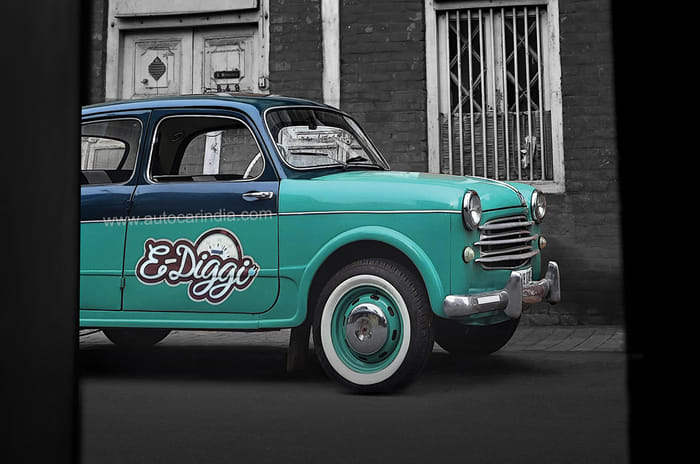 Volt Face: 1954 Fiat Millecento EV Restomod