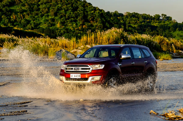 Off-roading in the Philippines with Ford SUVs