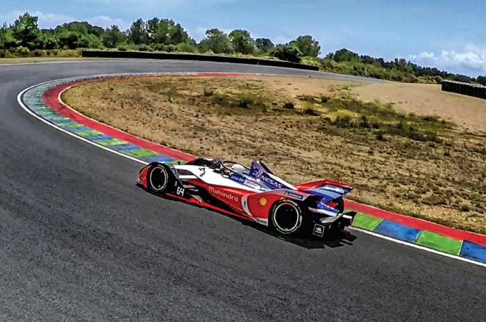 Electrifying formula: Driving a Formula E car
