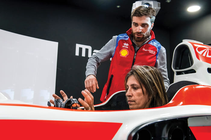 Electrifying formula: Driving a Formula E car