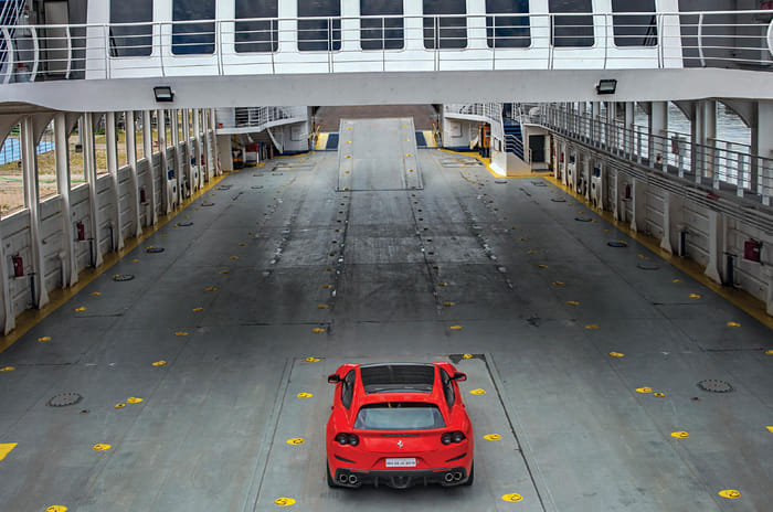 Sea Horse: Ferrying a Ferrari 