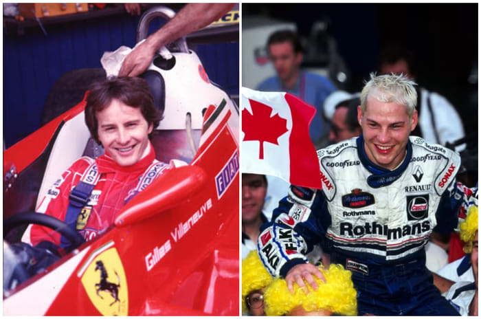 Gilles Villeneuve and Jacques Villeneuve
