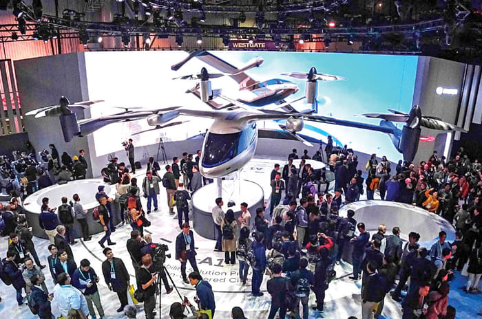 Hyundai takes to the skies