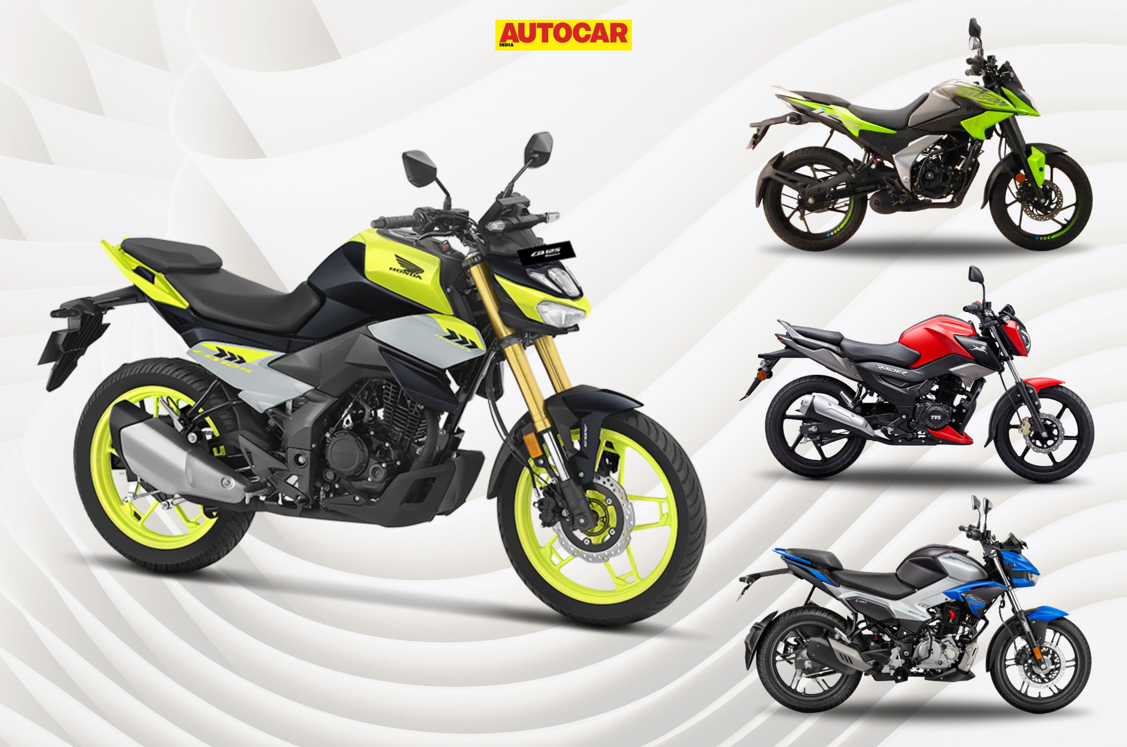Honda CB125 Hornet compared with rivals