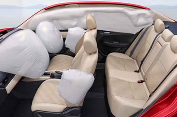 Honda Amaze 6 airbags