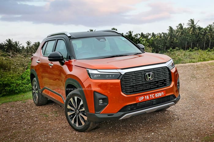 Honda Elevate orange color