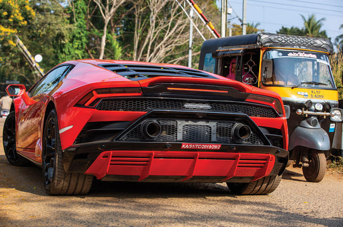 Southern Comfort:  A Lamborghini Huracán Evo in Kozhikode