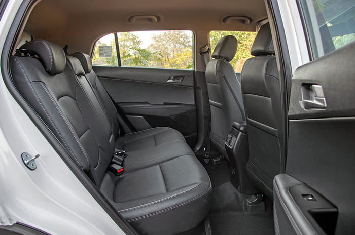 Hyundai Creta used rear seat