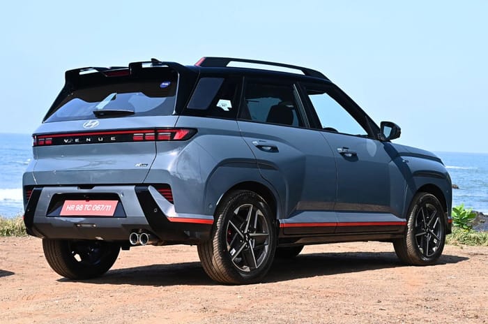 Hyundai Venue N-Line rear