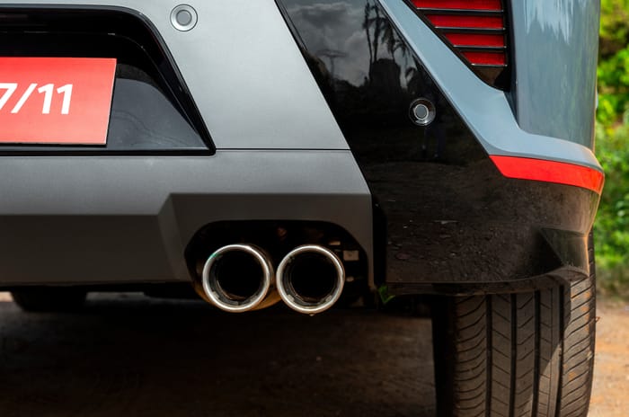 Hyundai Venue N Line exhaust Hyundai Venue N Line exhaust