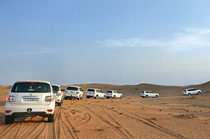 Nissan Desert Drive Experience