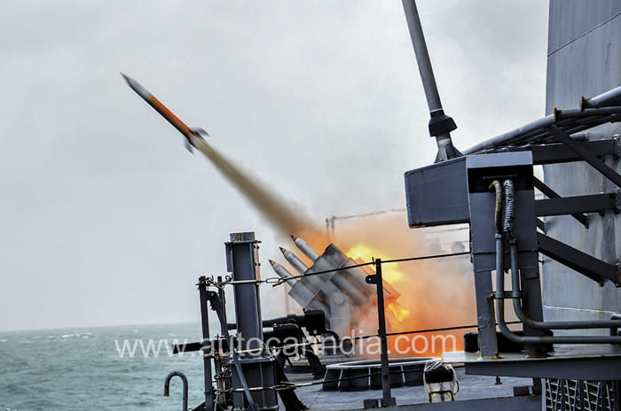 On board the INS Chennai stealth destroyer