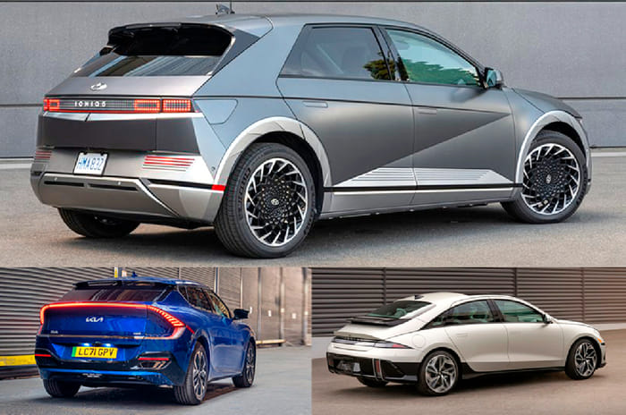 Hyundai Ioniq 5 vs Ioniq 6 vs Kia EV6: what’s different
