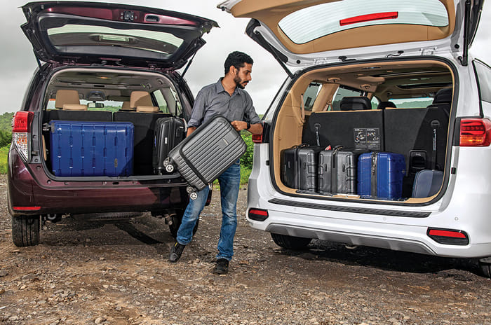 Kia Carnival and Toyota Innova Crysta: The Vanguard