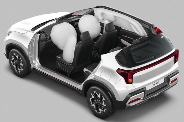 Kia Sonet 6 airbags