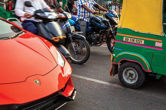 Surface To Air: Lamborghini Huracan in Bhubaneswar