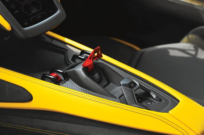 Lamborghini Revuelto driven at the Navi Mumbai International Airport 