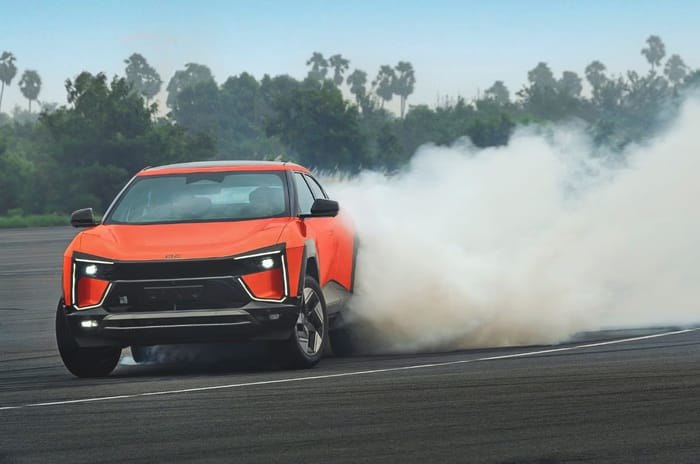 Mahindra BE 6 drifting