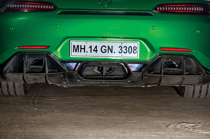 Mercedes-AMG GT R rear diffuser