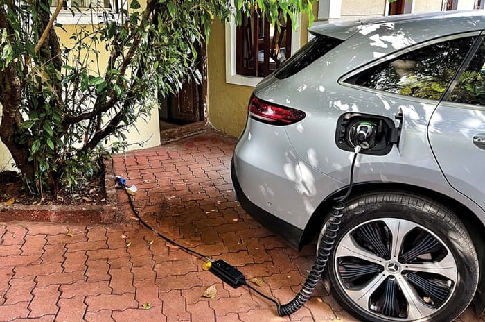 Road Trip In A Mercedes EQC