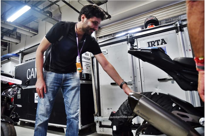 EXCLUSIVE! We rode the official MotoGP Safety bike at the Bharat GP