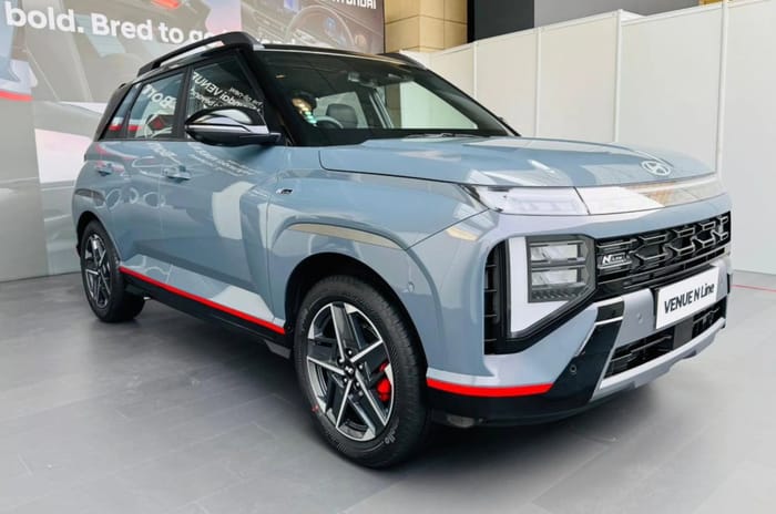 New Hyundai Venue N Line front